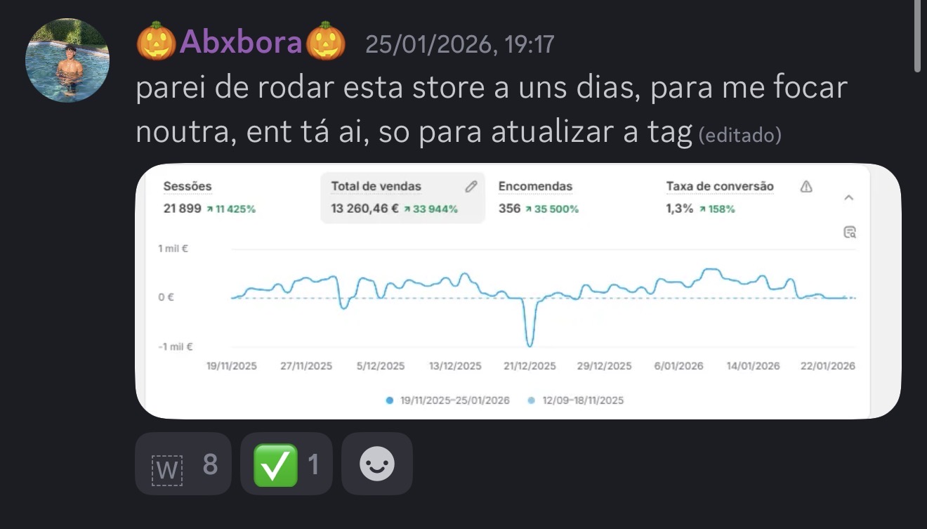 Resultado aluno 8